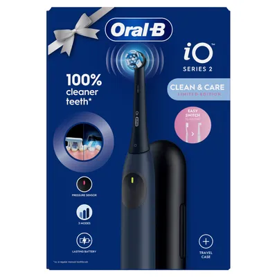 Produktbild von Oral-B iO Series 2 Ocean Blue inkl. Reiseetui Limited Edition