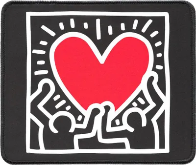 Immagine prodotto di Erik Editores Keith Haring Xl Mouse Pad Trasparente Trasparente Taglia Unica