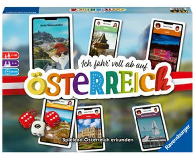 Produktbild von Ich fahr’ voll ab auf Österreich Ravensburger 27453