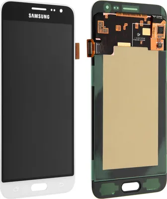 Image de Samsung, kit complet LCD + écran tactile d'origine – Blanc pour Galaxy J3, Blanc