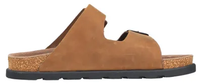Produktbild von Rieker Herren Pantolette Leder Zweischnaller in Extraweite H 21190, Größe:44 EU, Farbe:Braun