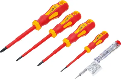 Obrázok produktu pre KRAFTMANN 35815 VDE sada skrutkovačov pre elektrikárov, 5 ks.