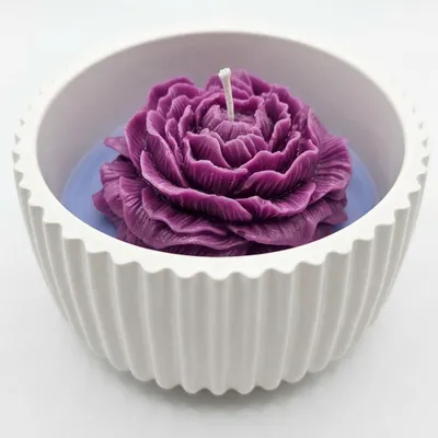 Image de Bougie Rêve de Lavande - Parfum Relaxant KP40095