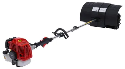 Immagine prodotto di Spazzatrice a benzina - Spazzola manuale - Motore a due tempi - 1,7 kW / 2,3 CV - 52 cm³ - Raffreddata ad aria - Colore: nero