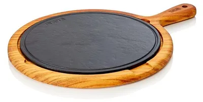 Imagen del producto de Plato de servir LAVA, diámetro 34 cm, serie "Serving plates 36"