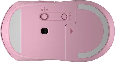 Produktbild von HP 400 Leise Wireless-Maus, Beidhändig, RF Wireless + Bluetooth, 6000 DPI, Pink
