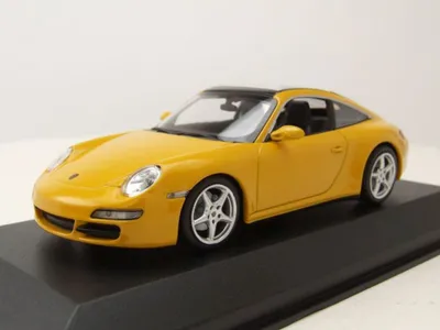 Produktbild von Maxichamps 940066161 Porsche 911 (997) Targa 2006 gelb 1:43