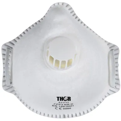 Produktbild von Thor Atemschutzmaske, FFP3 mit Ventil (831112) | Packung (10 Stück)