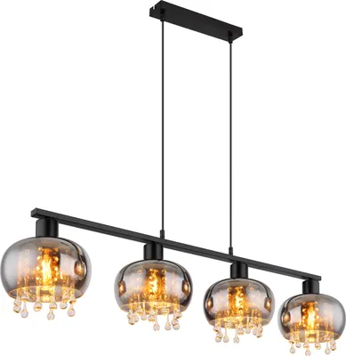 Obrázok produktu pre Globo Lighting stropné svietidlo kov čierna matná, 1x E27 LED