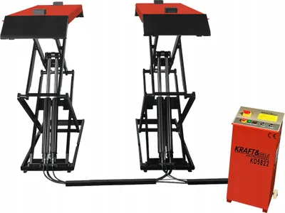 Zdjęcie produktu dla Automatyczna nożycowa platforma podnośnikowa, udźwig 3,8 t, napięcie 400 V, model KD5823
