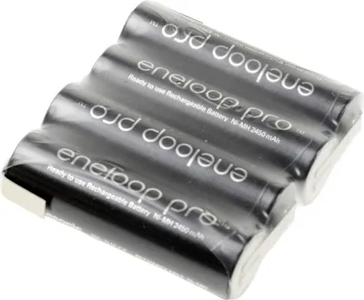 Produktbild von Panasonic Eneloop Akkupack Batterie Mignon Z Lötfahne Ni Mh 4x 4.8 V 2450m Ah