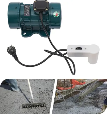 Zdjęcie produktu dla Silnik wibracyjny do betonu, 250 W, 2840 obr./min, 220 V, 0,67 A, siła wibracji 150 kg