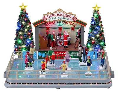 Productafbeelding van Christmas Grove Skating Rink With 4.5V Adaptor Kerst LEMAX