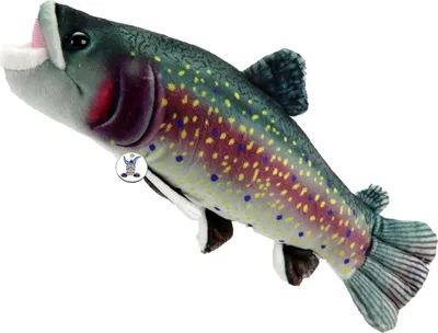 Produktbild von Forelle Kuscheltier Fisch Regenbogenforelle Lachsforelle Plüschtier SPLASH