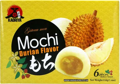Produktbild von Kaoriya Mochi Durian Flavour 210g