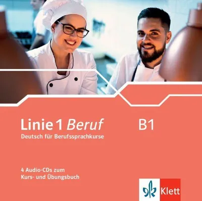 Produktbild von Linie 1 Beruf B1. 4 Audio-CDs zum Kurs- und Übungsbuch