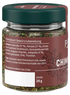 Produktbild von Chimichurri Gewürzzubereitung