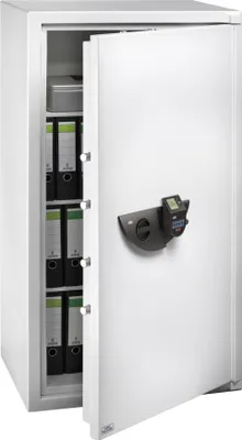 Produktbild von BURG WÄCHTER Tresor WS Office 826 E FP Sicherheitsstufe 2 nach EN 1143-1 lichtgrau 78,0 x 55,4 x 148,6 cm