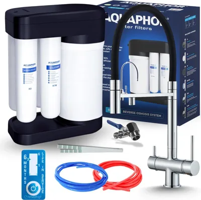 Produktbild von Wasserfilter Morion RO 3-Wege Küchenarmatur Chrom