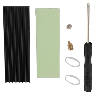 Zdjęcie produktu dla Aluminiowy radiator SSD, wydajne chłodzenie, radiator dysku twardego dla laptopów z dyskiem półprzewodnikowym M.2 2280