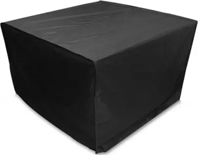 Produktbild von Wasserdichte rechteckige Gartentischabdeckung 90x90x90cm, Schutzhülle für quadratische Gartenmöbel, 210D Gartentischplane, Terrassenmöbelabdeckung