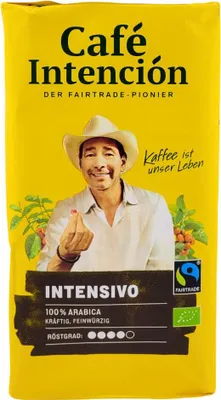 Image de Organic Intense Organic Strong Coffee : Fairtrade : gemahlen : 500g