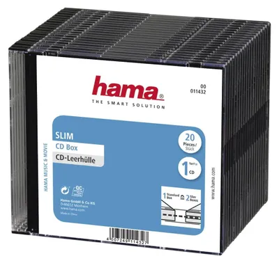 Obrázek produktu pro Hama 00011432, Černá, Průhledná, Plast, 120 mm, 144 mm, 125 mm, 105 mm