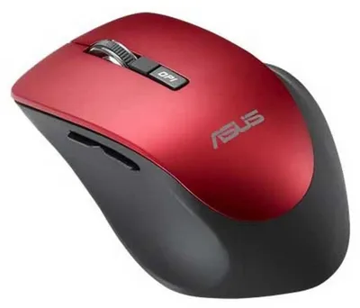 Obrázok produktu pre ASUS WT425, Pravoruké, Optický, RF Wireless, 1600 DPI, Červená