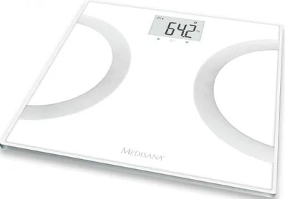 Zdjęcie produktu dla Medisana BS 445 Connect, Elektroniczna waga osobista, 180 kg, Biały, kg/lb, Prostokąt, 8 użyt.