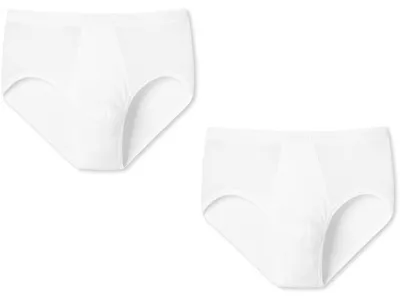 Produktbild von Schiesser Herren Slip 2-Pack Original Classics Sport - weiss - Größe 8