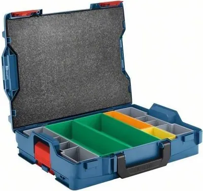 Image de Coffret de rangement Bosch Professional L-BOXX 102, 6 casiers, ABS, 442 x 357 x 117 mm
