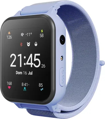 Immagine prodotto di Canyon KW-37 Alfie, orologio intelligente per bambini, display IPS da 1,69", IP66, 512Mb, MP3, giochi, fotocamera, blu
