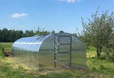 Produktbild von Gewächshaus 14 HKP 6 mm, Grundfläche 12 m²- Abmessungen: 400 x 300 cm (L x B)