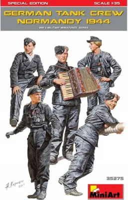Zdjęcie produktu dla MiniArt 1:35 Niemiecka załoga czołgu Norm.1944 (5)SE