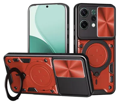 Produktbild von Techsuit - CamGuard Pro Hülle für Oppo Reno14 - rot