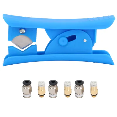Produktbild von 3D-Drucker-PTFE-Rohr,3D-Drucker-PTFE-Rohrverschraubung,PTFE-Rohrverschraubung,PTFE-Rohrschneidsatz,3D-Drucker-Zubehör,3D-Drucker-Kit