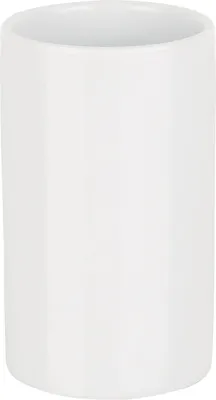 Image de Spirella Gobelet pour brosse à dents Tube 7 x 11,5 cm Blanc