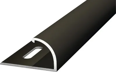 Produktbild von Prinz Abschlussprofil Alu bronze gelocht 25 x 2700 mm