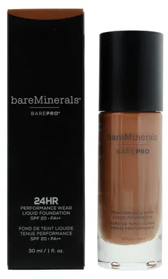Produktbild von BareMinerals BarePro Mattes Finish Flüssige Grundierung 27 Espresso SPF 20 30 ml