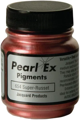 Zdjęcie produktu dla Jacquard Pearl Ex Pigment 21 gr przezroczysty czerwono-brązowy proszek rzemieślniczy