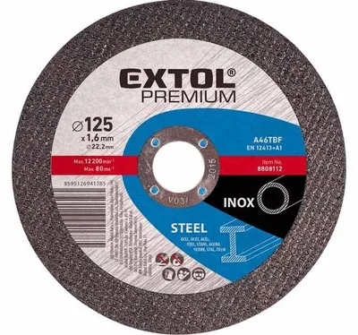 Productafbeelding van Stalen snijschijf Extol Premium (8808115) - 150x1-6x22-2mm