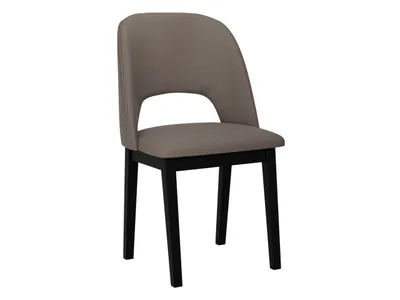 Obrázok produktu pre Kuchynská čalúnená stolička AFTON 2 - čierna / hnedá 1