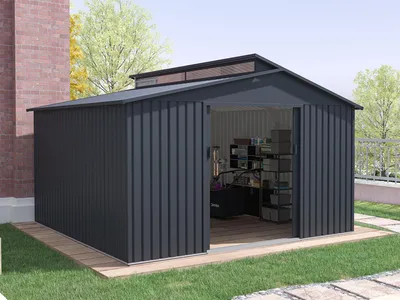 Produktbild von Metall Gerätehaus Modell Viva 13,36 m²
