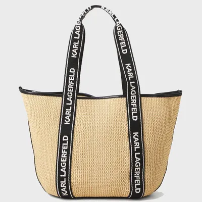 Obrázok produktu pre KARL LAGERFELD K/ESSENTIAL RAFFIA BAG Béžová