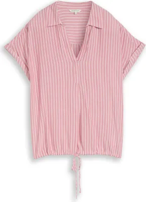 Produktbild von Loose Fit Bluse mit Streifenmuster