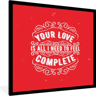Produktbild von MuchoWow® MuchoWow® Gerahmtes Poster Jahrgang - Gestaltung - Text 40x40 cm - Poster mit zchwarzem Bilderrahmen - Mit Rahmen - Wanddekoration Schlafzimmer
