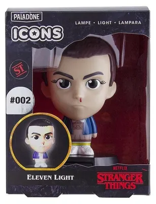 Zdjęcie produktu dla Lampa Stranger Things Icons, 12 cm, LED do dekoracji domu