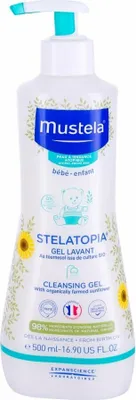 Produktbild von Mustela Stelatopia Reinigungsgel 500 ml