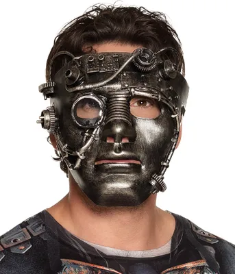 Produktbild von B54525 Damen-Herren Steampunk Gesichtsmaske Steamcontrol