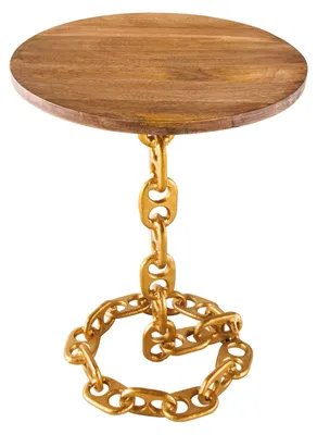 Image de Table d'appoint 55 cm en bois, design moderne, pour salon - ACHETER MAINTENANT